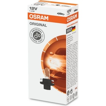 OSRAM BX8.4d 1,2W 12V 10x (2351MFX6)