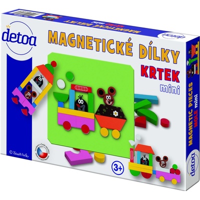 Detoa Dílky magnetické Krtek na cestách – Zboží Mobilmania