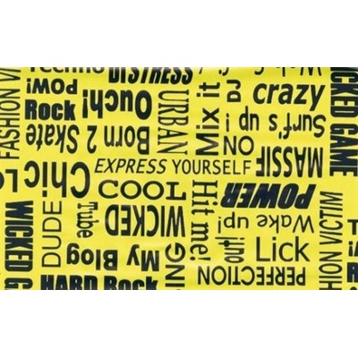 GEKKOFIX 12834 Samolepiace fólie text čierny metráž šírka 45cm návin 15m