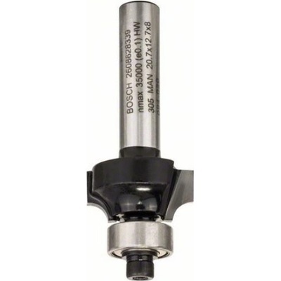 BOSCH Zaoblovací fréza 8 mm, r1 4 mm, l 10,5 mm, g 53 mm