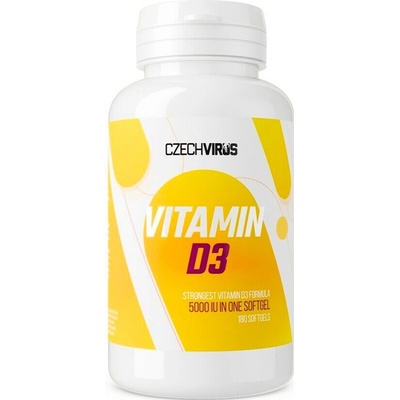 Czech Virus Vitamin D3 180 kapsúl