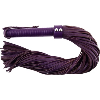 Image 1 of Rouge Garments Лилав кожен камшик голям размер