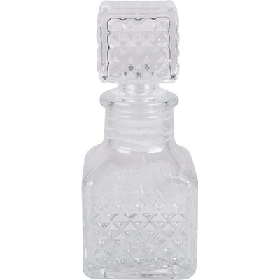 Broušená skleněná lahvička / flakon na parfém Adrie – 50 ml – Zboží Dáma