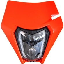 Rtech Přední maska vč LED světla KTM neon oranžová