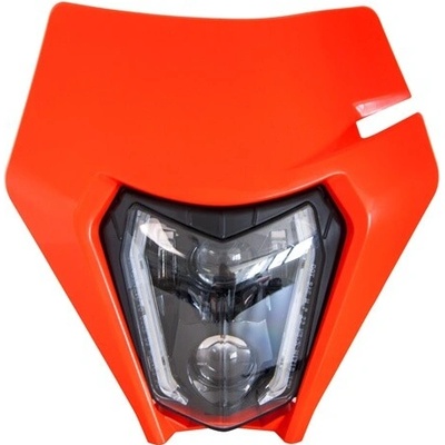Rtech Přední maska vč LED světla KTM neon oranžová – Hledejceny.cz