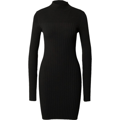 Calvin Klein Плетена рокля 'ICONIC' черно, размер L