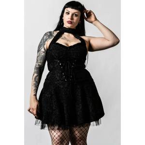 KILLSTAR дамска рокля KILLSTAR - Ghoulish Party - Черен - KSRA004348