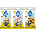 Go Wipes Мокри кърпи Go Wipes - Миньоните, 15 броя, асортимент (1100022079) - ozone