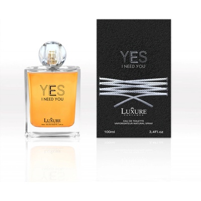 Luxure yes i need you parfém pánský 100 ml