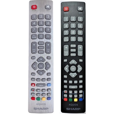 Sharp aquos shw/rmc/0002n - оригинален дистанционен контрол СРЕБЪРЕН (aquos shw/rmc/0002n)