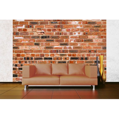 DIMEX ART Самозалепваща се флизелинова фототапета туктурна тухла 375 x 250 см