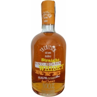 Trebitsch Whisky Czech Single Grain Rye Whisky 45% 0,5 l (holá láhev)