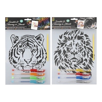 Vyškrabovanie a obkresľovanie