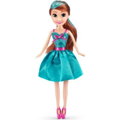 Zuru Princezna Sparkle Girlz v kornútku zelené šaty