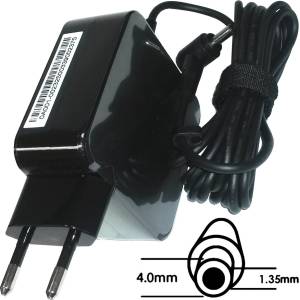 ASUS оригинален адаптер 45w19v 2p blk(ac fix) с eu щепсел (b0a001-00232500)