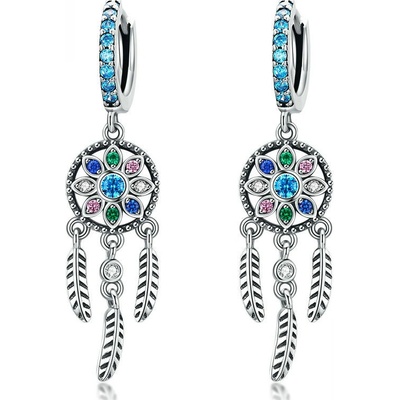 Lunica Visací náušnice LAPAČ SNŮ 0801