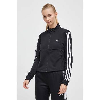 Adidas Суичър за трениране adidas Performance Training Essentials в черно с апликация HZ5615 (HZ5615)