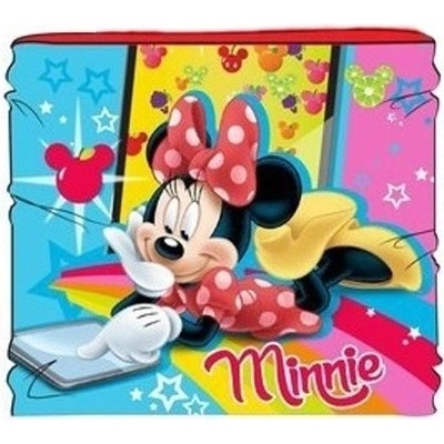 Sun City Dievčenské nákrčník Minnie Mouse Disney červený