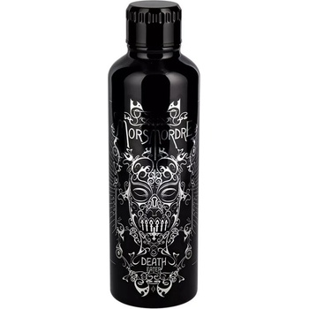 Paladone Бутилка за вода Paladone Harry Potter: Death Eater - Metal Water Bottle, 500 мл, черна (PP14518HP)