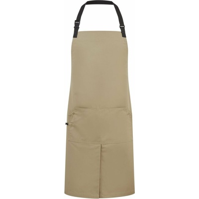 Premier PR 023 khaki Zástěra s laclem "Utility 2.0"