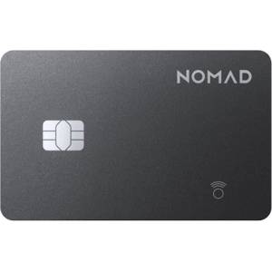 Nomad Устройство за намиране на изгубени вещи чрез Apple FindMy - Nomad Tracking Card Pro Location Finder (черен) (NM011109858)