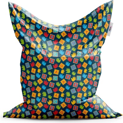 Sablio Sedací vak ABC 200x140 cm