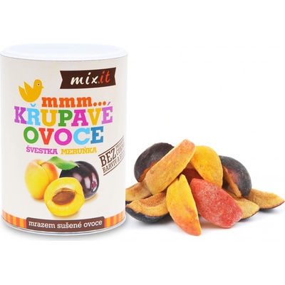 Mixit Švestka Meruňka Křupavé ovoce 65 g