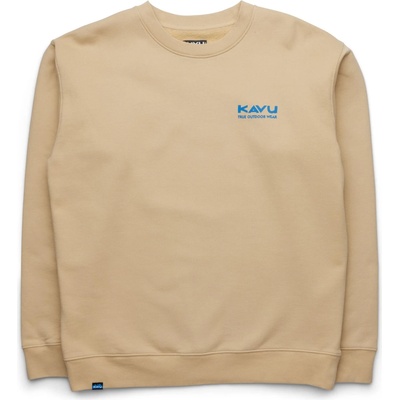 KAVU Мъжки пуловер KAVU Kavu Core Crew Jumper - Classic Beige - размер XS (017-4083-0310)