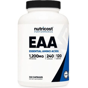 Nutricost Есенциални аминокиселини 240 капсули | Nutricost (78436 (539101) NC)