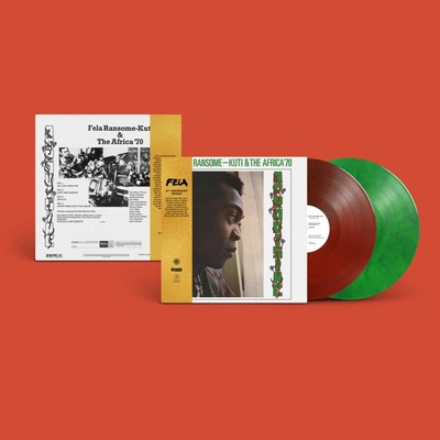 Fela Kuti - Afrodisiac (45 RPM) (Anniversary Edition) (Green & Red Marble Coloured) LP