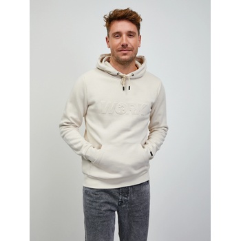 ZOOT. lab Кремав мъжки суитчър с цип ZOOT. lab Jaxon ZOOT. lab | Byal | МЪЖЕ | XL