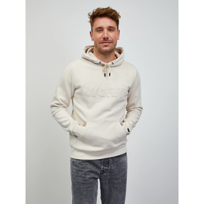 ZOOT. lab Кремав мъжки суитчър с цип ZOOT. lab Jaxon ZOOT. lab | Byal | МЪЖЕ | XL