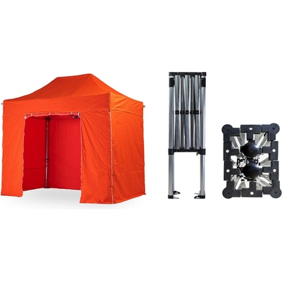 Tentino Small Hexagon 2 x 3 m oranžová