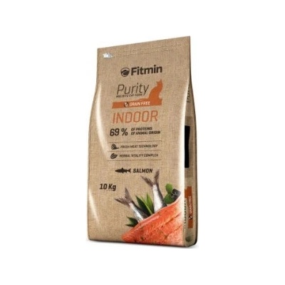 Fitmin Purity Indoor kompletní krmivo pro kočky 10 kg