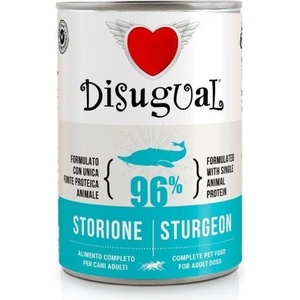 Disigual Консерва куче disugual 96% есетра един източник на животински протеин, за пораснали кучета от всички породи - ЕСЕТРА, ПАСТЕТ - petpet - 6,85 лв