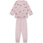Sanetta Детско ежедневно термо бельо Sanetta Kid's Pyjama Long AOP 233564 Pyjamas - Rosa - размер 116 (EU) (714-1398-0114)