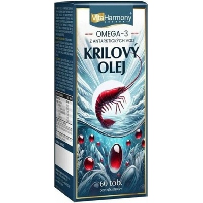 VitaHarmony Krilový olej 60 kapsúl