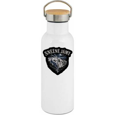 123TRIKO termoska Sněžné jámy, rytý tisk, volná verze 500 ml