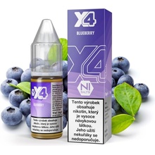 X4 Bar Juice Borůvka 10 ml 10 mg