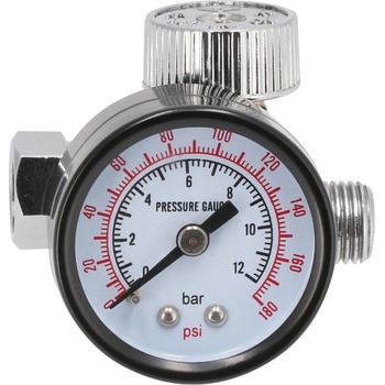 Airpress Редуктор за налягане с манометър за пистолети за пръскане 1/4" 10 bar 44807 (44807)