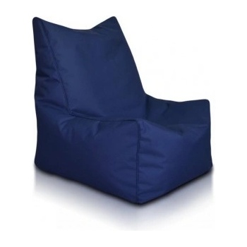 Ecopuf SOLID polyester NC8 Tmavo modrá