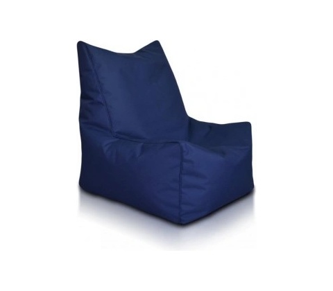 Ecopuf SOLID polyester NC8 Tmavo modrá