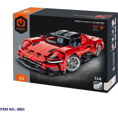 iM.Master auto sportovní červené 34,7x16,7x8,4 cm