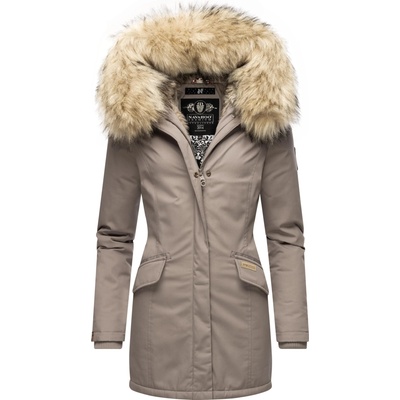 NAVAHOO Зимно палто 'Cristal' сиво, размер M
