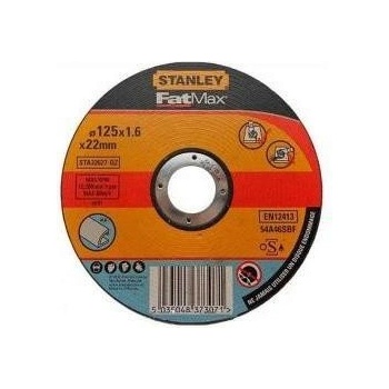 Stanley Řezný kotouč 125 x 22,2 x 1,6 mm STA32627