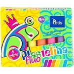 TETIS Fluorestence plasticine 6 colors 15g KP002-A