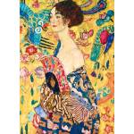 Bluebird Puzzle - Puzzle Gustave Klimt - Lady with Fan, 1918 - 1 000 piese