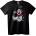 NOONEBRAND Тениска Коледна Мишка - 2XL, Black