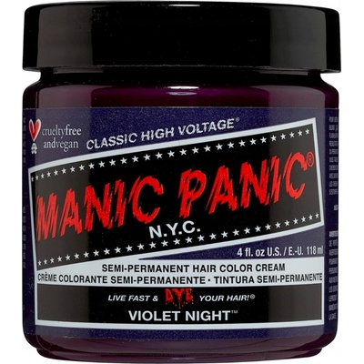 Manic Panic Violet Night Polopermanentní barva na vlasy 118 ml