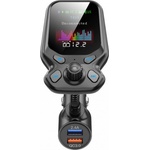 Smart Technology Автомобилен трансмитер Car Kit T819, Bluetooth, USB зарядно, TFT цветен дисплей (Car Kit T819)